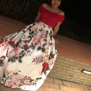2pc. prom dress